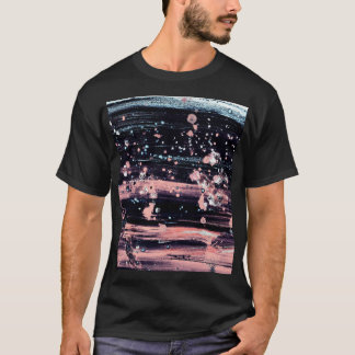 Camiseta Cinzas Escuras Glamourosas