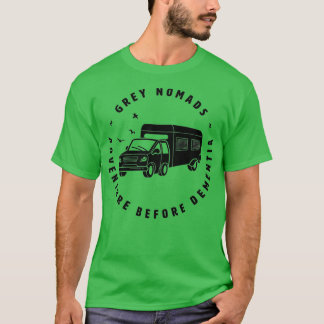 Camiseta Cinzas Nomads Aventura Antes da Demência