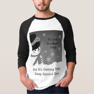 Camiseta Cinzas Pretas E Brancas Engraçadas