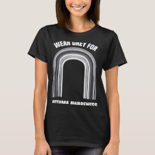 Camiseta Cinzas vestidas Para A Asma Conscienciosa