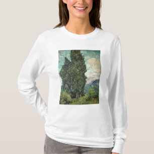 Camiseta Ciprestes de Vincent van Gogh , 1889