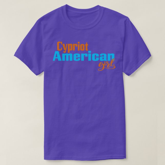 Camiseta Cipriota Americana 3 (Frente do Design)