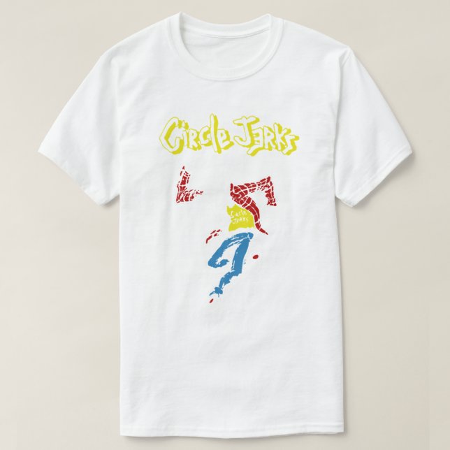 Camiseta Circle Jerks -  Tour Shirt Design Premium  (Frente do Design)
