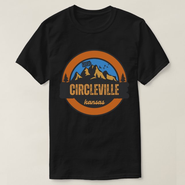 Camiseta Circleville, Kansas (Frente do Design)