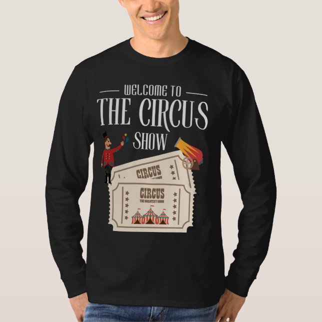 Camiseta Circo de Funcionarios de Carnaval - Matchi de Fest (Frente)