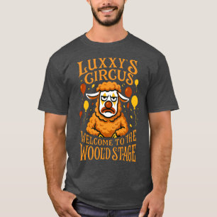 Camiseta Circo de Luxxy - Palhaço de Ovelha