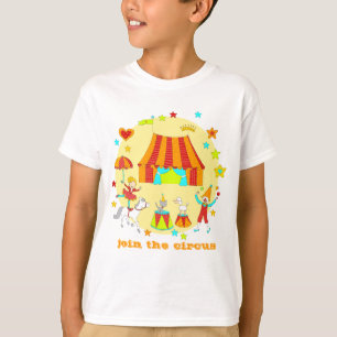 Camiseta Circo do animal de estimação - "junte-se ao circ