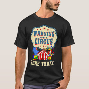 Camiseta Circo Faz Palhaços De Carnaval