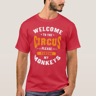 Camiseta Circo Palhaço Circo Circo Show vintage