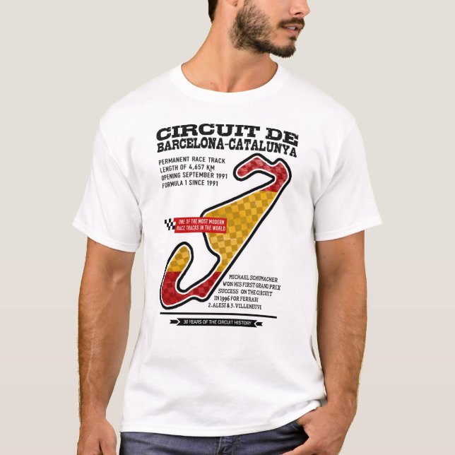 Camiseta Circuit Barcelona-Catalunya Race Track (Frente)