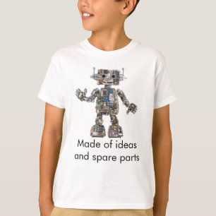 Camiseta Circuit Bot Portrait