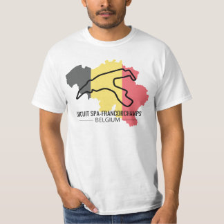 Camiseta Circuit Francorchamps For Formula 1 fans T-Shirt