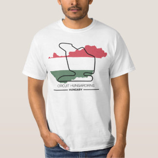 Camiseta Circuit Hungaroring T-Shirt For Formula 1 fans
