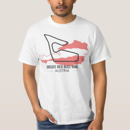 Camiseta Circuit Redbull Ring formula 1 T-shirt