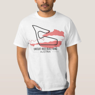 Camiseta Circuit Redbull Ring formula 1 T-shirt