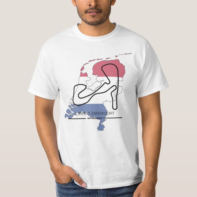 Camiseta Circuit Zandvoort Fórmula 1 (Frente)