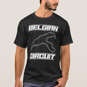Camiseta Circuito Belga Fórmula 1 Ventilador Race T