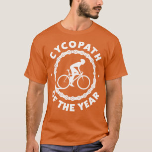 Camiseta Circuito de ciclismo engraçado do ano de bicicleta
