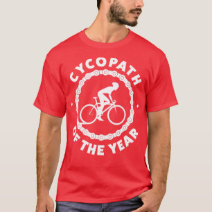 Camiseta Circuito de ciclismo engraçado do ano de bicicleta