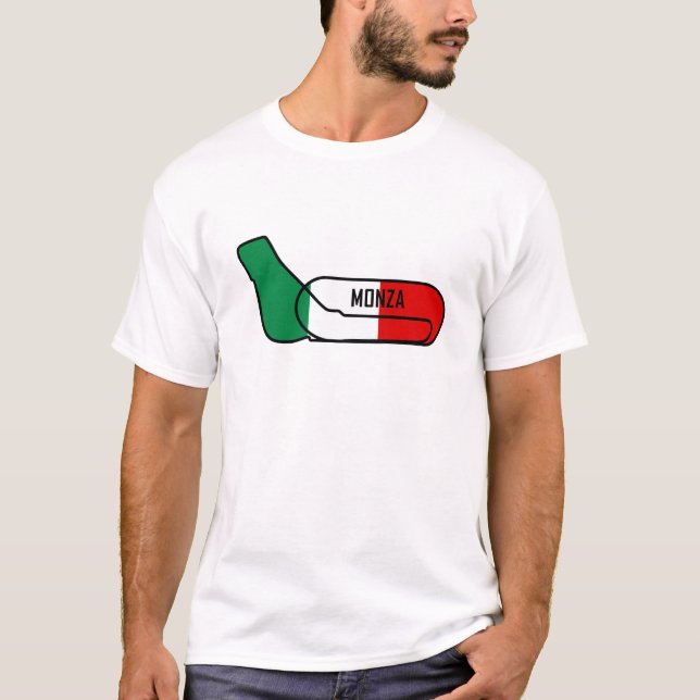 Camiseta Circuito de competência de Monza (Frente)