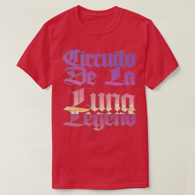 Camiseta Circuito De La Luna Legend (Frente do Design)
