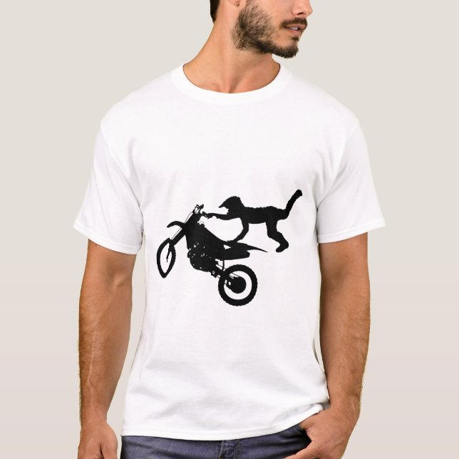 Camiseta Circuito de motocicleta surpreendente (Frente)