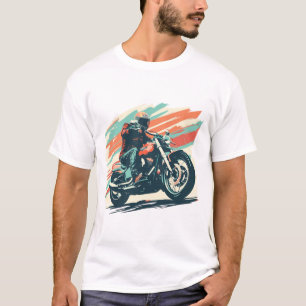 Camiseta Circuito de motocicleta surpreendente