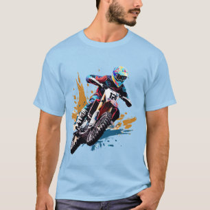 Camiseta Circuito de motocicleta surpreendente