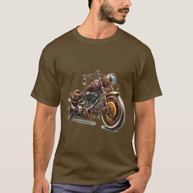 Camiseta Circuito de motocicleta surpreendente (Frente)