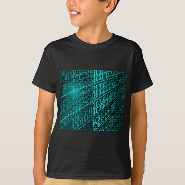 Camiseta Circuito de Tecnologia de Computadores Futurística (Frente)