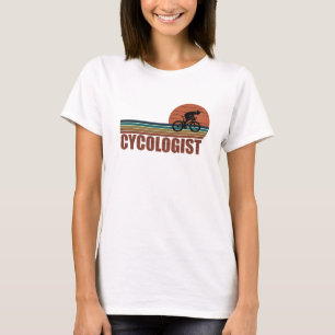 Camiseta Circuito engraçado de ciclismo do Cycologist MTB