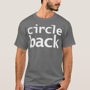 Camiseta Circular para trás
