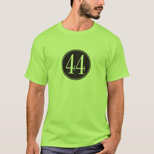 Camiseta Círculo #44 preto (Frente)