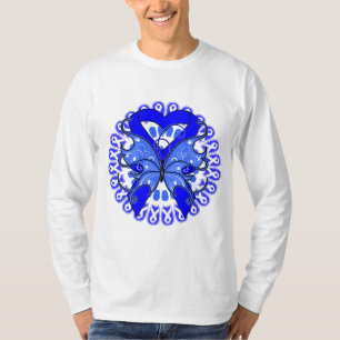 Camiseta Círculo Ankylosing da borboleta de Spondylitis da