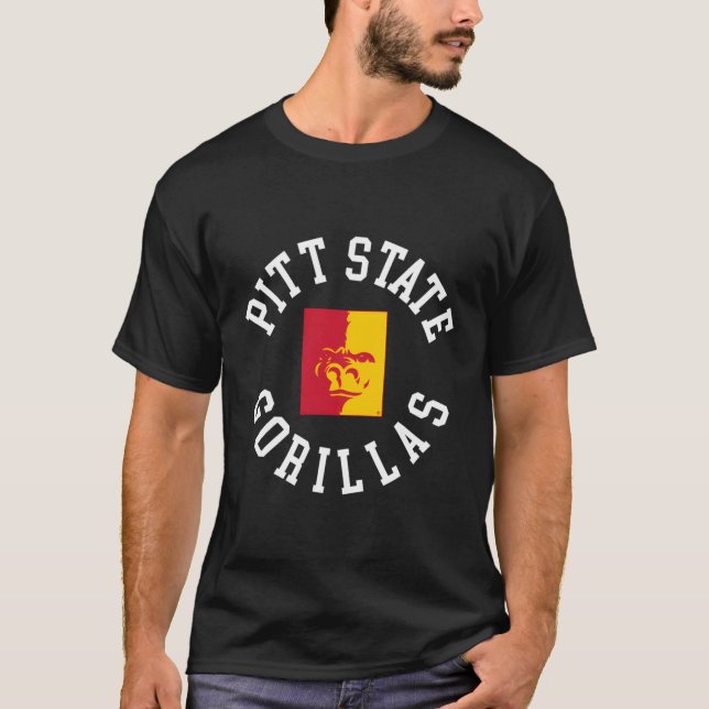 Camiseta Círculo Colegiado de Gorilas do Estado de Pitt (Frente)