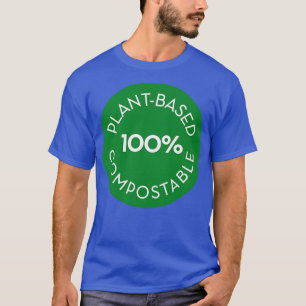 Camiseta círculo compostável 100 plantado