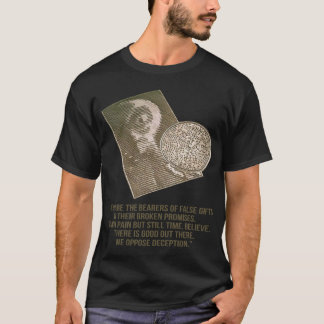 Camiseta Círculo da colheita - alienígena - nós opor a