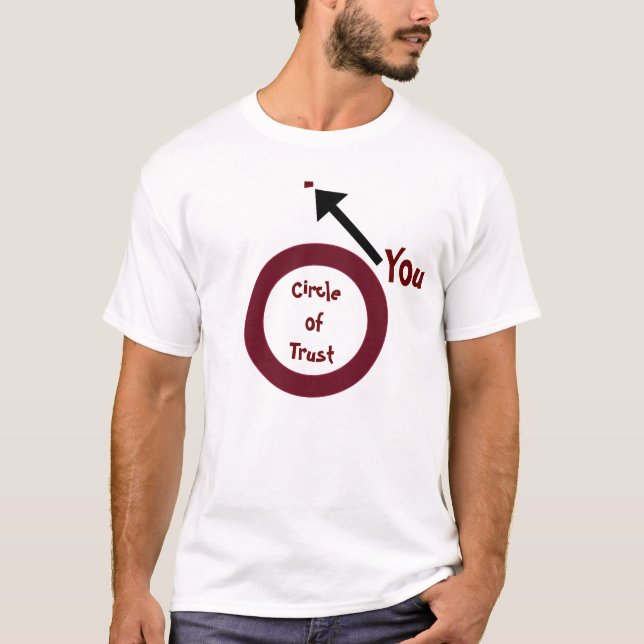 Camiseta Círculo da confiança (Frente)