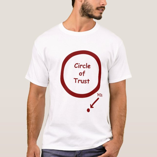 Camiseta Círculo da confiança (Frente)