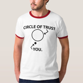 Camiseta círculo da confiança