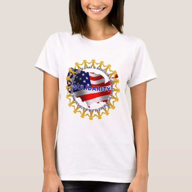 Camiseta Círculo da solidariedade (Frente)