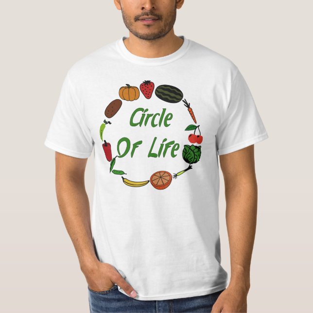 Camiseta Círculo da vida (Frente)