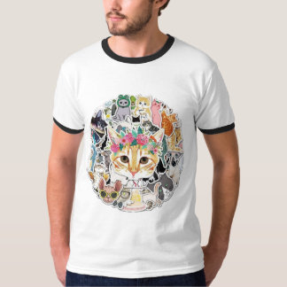Camiseta Círculo de 50 Geletas de Gato