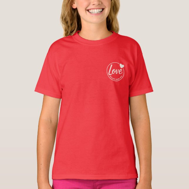 Camiseta Círculo de Amor (Frente)