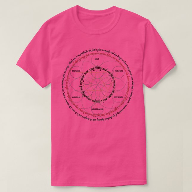 Camiseta Círculo de Bênçãos (Frente do Design)