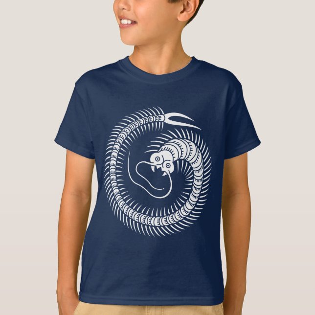 Camiseta Círculo de centopéia (Frente)