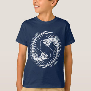 Camiseta Círculo de Centopéias Viradas