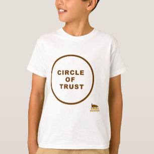 Camiseta círculo de confiança do texugo