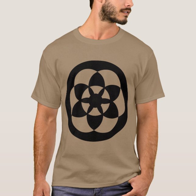 Camiseta Círculo de Corte 01 - Preto (Frente)