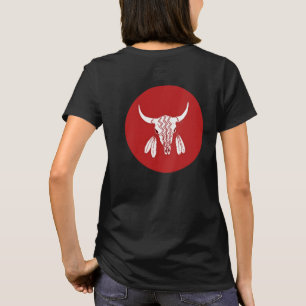 Camiseta Círculo de dança do fantasma vermelho Buffalo cami